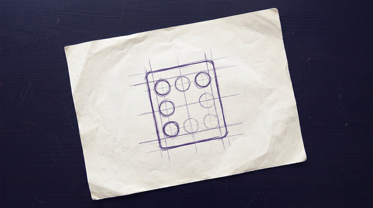 a rectangular dried blood spot card featuring several printed circular zones for absorbing blood samples